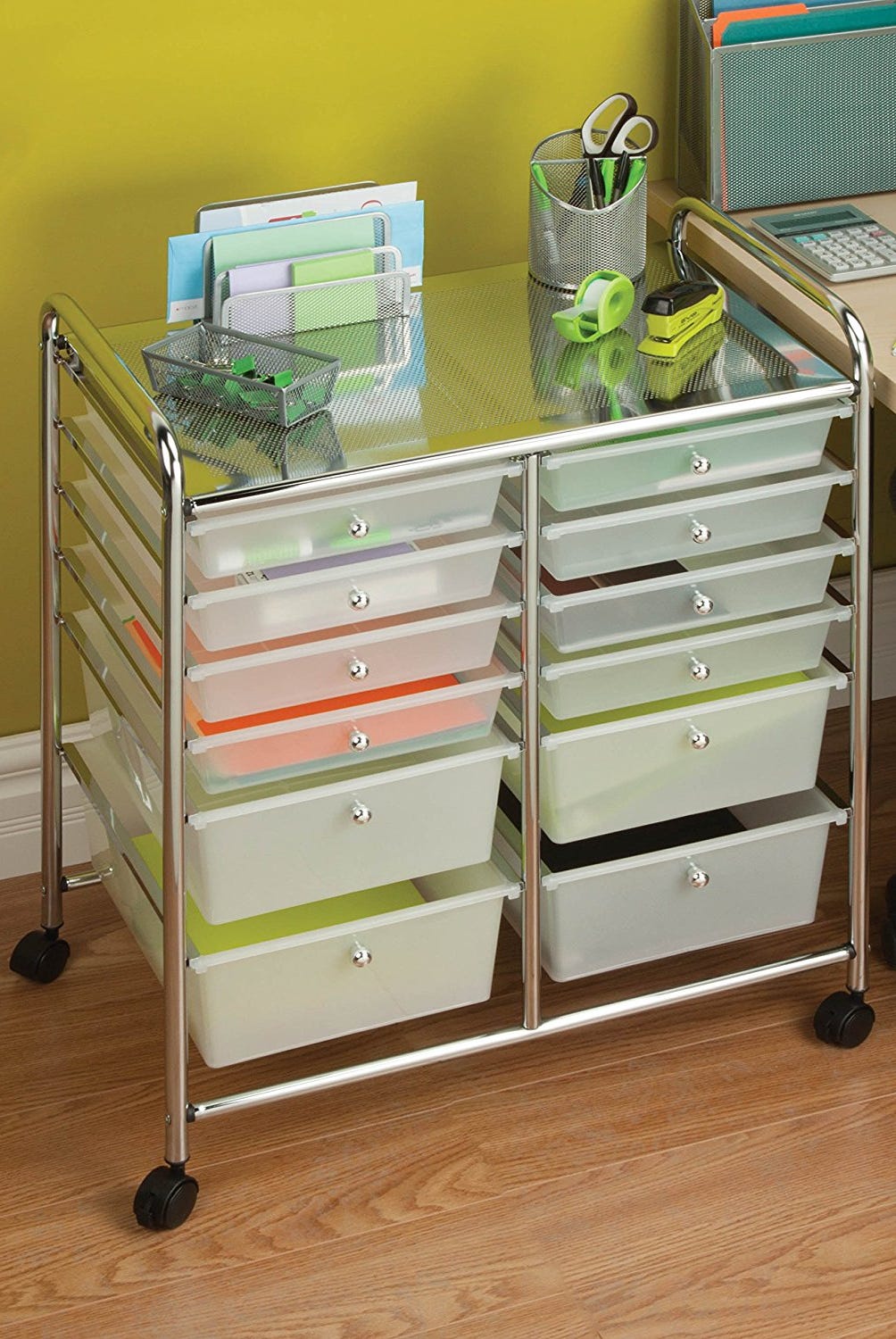 organized office ideas bedroom honeycando 12 drawer chrome studio organizer cart home office organization ideas how to organize an organized office ideas bedroom honeycando 12 drawer chrome studio organizer cart home office organization ideas how to organize an